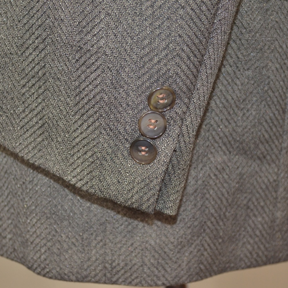 Lizi Rossi 40R Sport Coat Blazer Suit Jacket - Picture 4 of 8